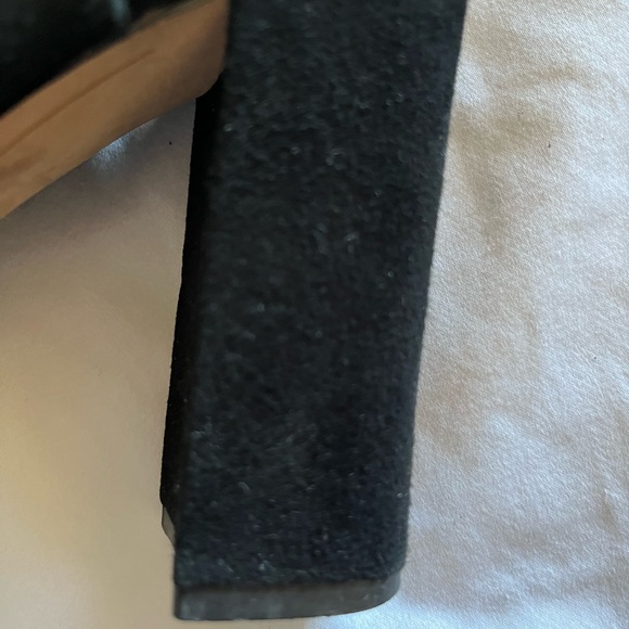 Alexandre Birman black suede open toe booties - Picture 5 of 15